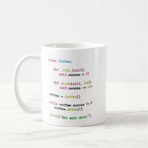 Café Caneca de código de programação engraçada para eng