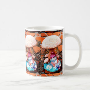 Café caneca de cogumelo