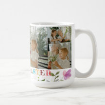 Caneca de Colagem de Fotos Personalizadas de Pásco