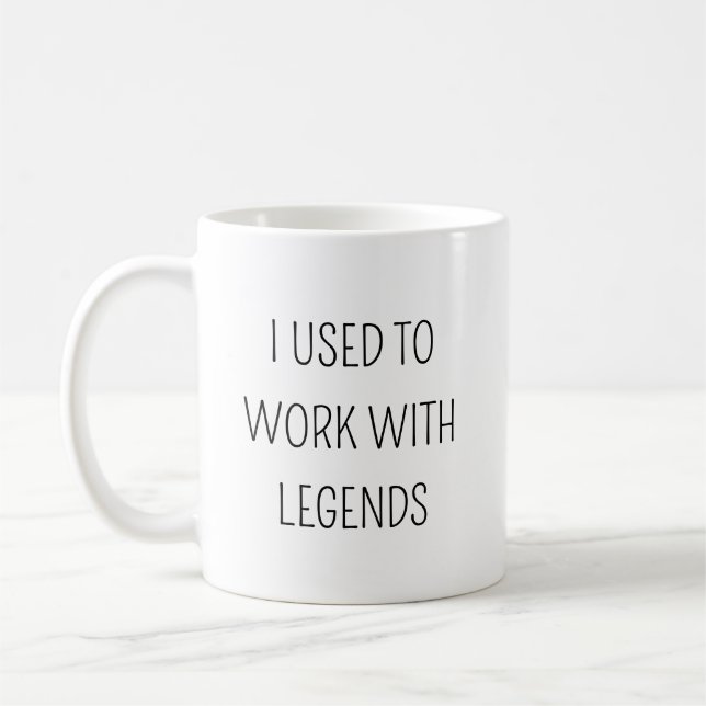 Café Caneca de Colega de Trabalho que Está Saindo, Pres (Esquerda)