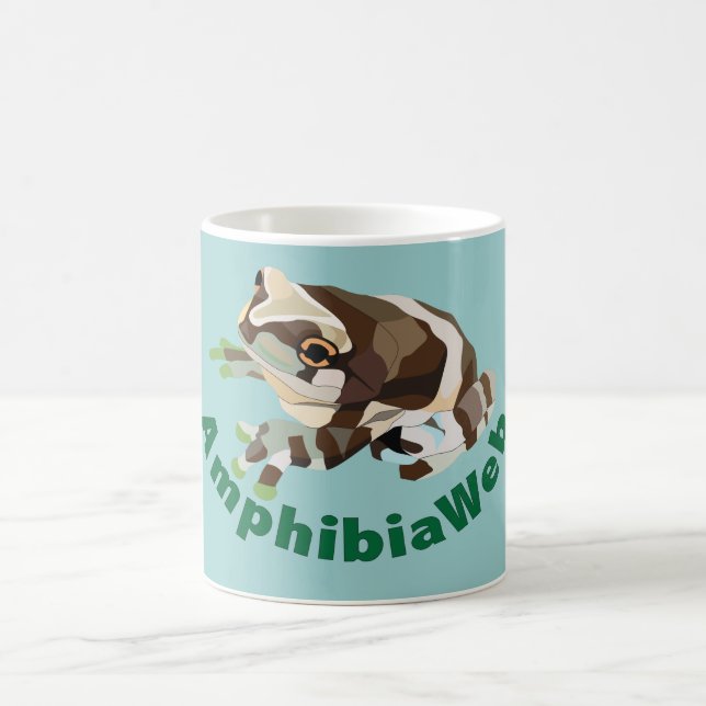 Café Caneca de Colorblock do sapo do leite de (Centro)