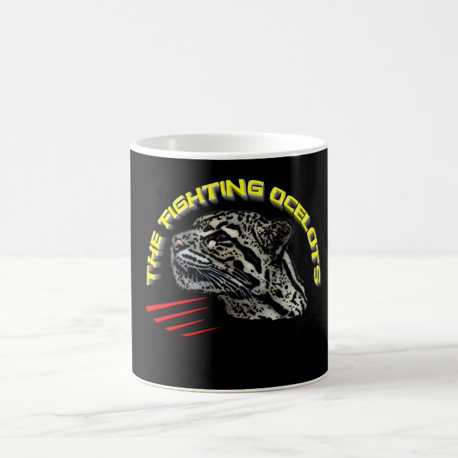 Café Caneca de combate do Ocelot (Centro)
