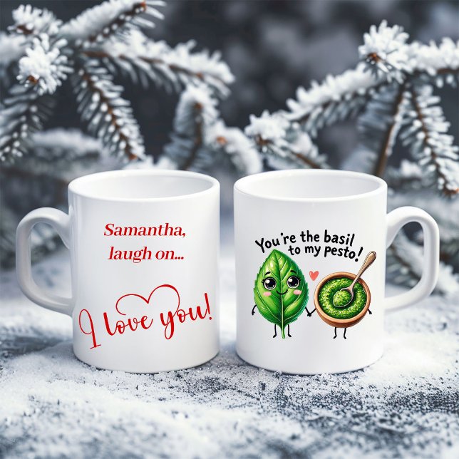 Café Caneca de comida de desenho animado engraçado pres (Funny Cartoon Food Mug Personalized Valentine Gift)