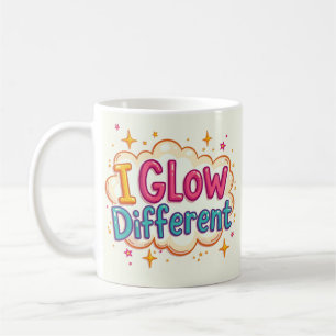 Café Caneca de Confiança Colorida Eu Brilho