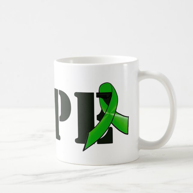 Café Caneca de Conscientização da Doença de Lyme Espera (Direita)