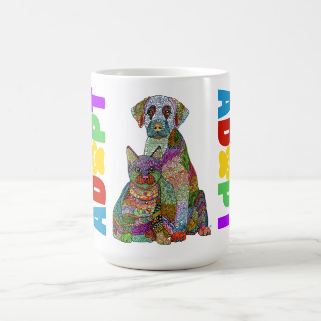 Café Caneca de Conscientização sobre Adoção de Animais  (Centro)