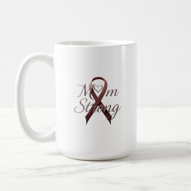 Café Caneca de Conscientização sobre Câncer da Mamãe Fo (Esquerda)