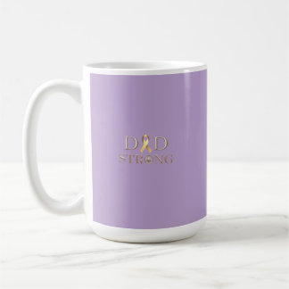 Café Caneca de Conscientização sobre Câncer Dad Strong