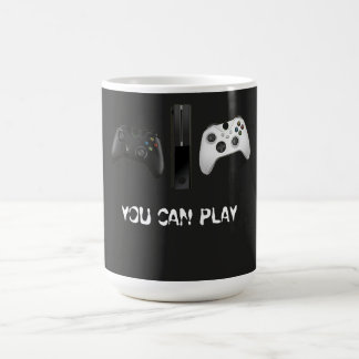 Café Caneca de Controle de Jogo "Você Pode Jogar" Minim