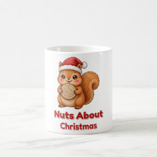 Café Caneca de Cookie de Esquilo de Natal