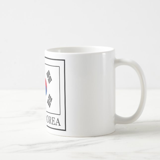 Café Caneca de Coreia do Sul (Direita)