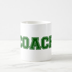 Café Caneca de Cores Escolares, Verde-Branco