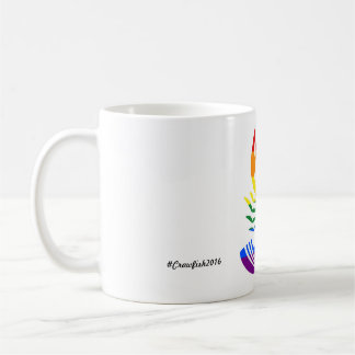 Café Caneca de Crawfee da igualdade