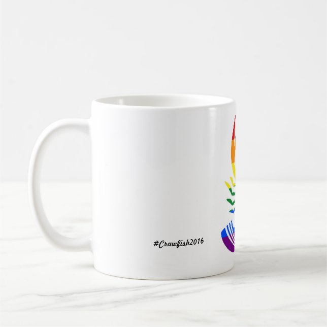 Café Caneca de Crawfee da igualdade (Esquerda)