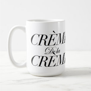 Café Caneca de Creme de la Creme Enorme