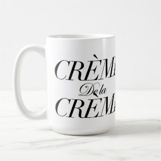 Café Caneca de Creme de la Creme Enorme