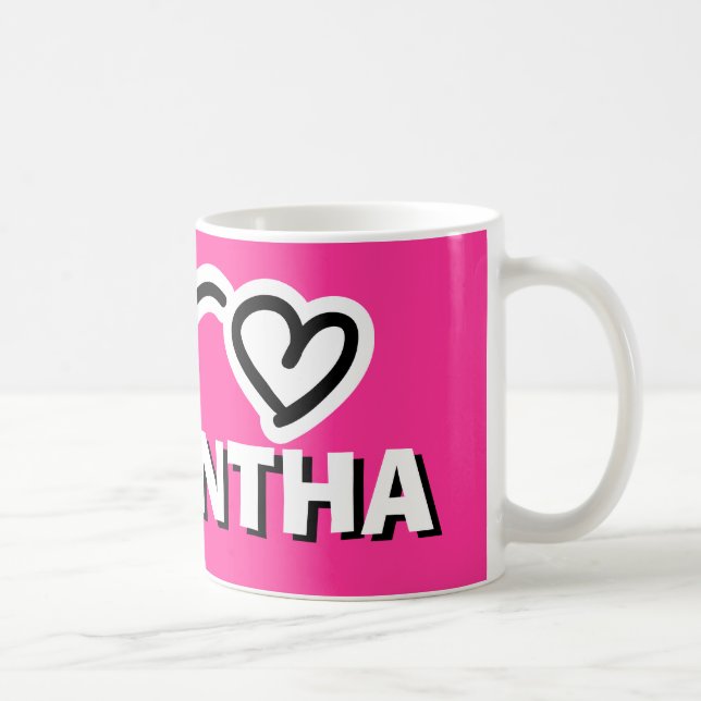 Café Caneca de criança personalizada com nome para meni (Direita)