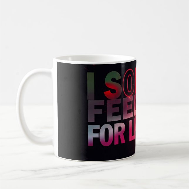 Café Caneca de Criptomoeda Engraçada Vendi Meus Sentime (Esquerda)