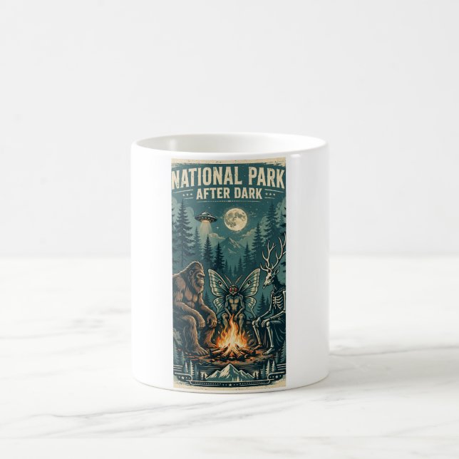 Café Caneca de Cryptids da Fogueira do Parque Nacional  (Centro)