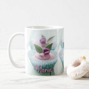 Café Caneca de Cupcake Pastel