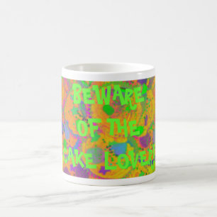 Café Caneca de Cupcakes laranja