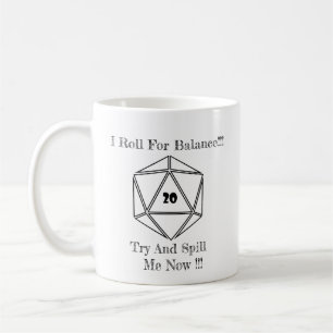 Café Caneca de D20 Unspillable