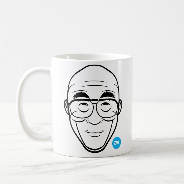 Café Caneca de Dalai Lama (Esquerda)
