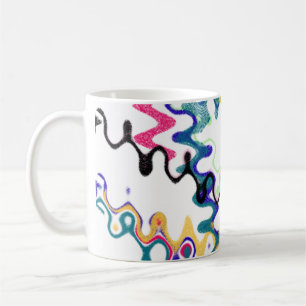 Café Caneca de Deco da arte abstracta