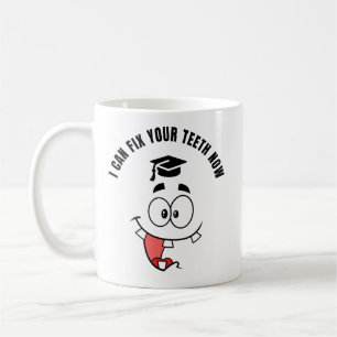 CAFÉ CANECA DE DENTISTA ENGRAÇADA