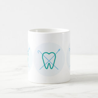 Café Caneca de Dentista Minimalista – Nome Personalizad