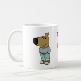Café caneca de desenho animado