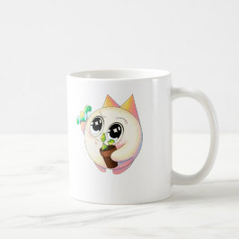 Café Caneca de desenho animado de gato fofo amante de p