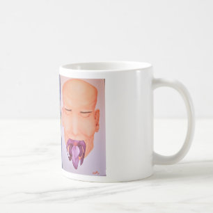 Café caneca de design artístico as pequenas coisas e pa