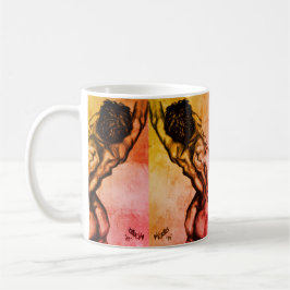 Café caneca de design artístico velhos mestres figura 2