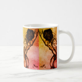 Café caneca de design artístico velhos mestres figura 2
