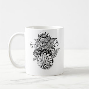 Café Caneca de Design de Arte