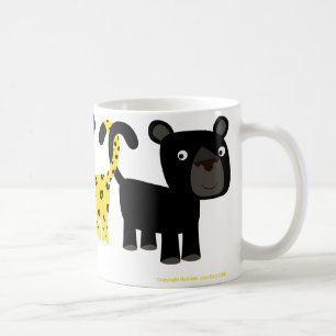 Café Caneca de dois leopardos