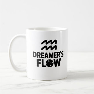 Café Caneca de Dreamer - Taça Zodiac Aquarius