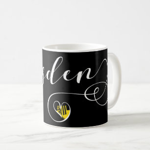 Café Caneca de Dresden do coração, Alemanha
