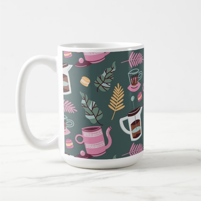 Café Caneca de Duas Cores (Esquerda)