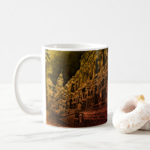 Café Caneca de duas cores 444ml