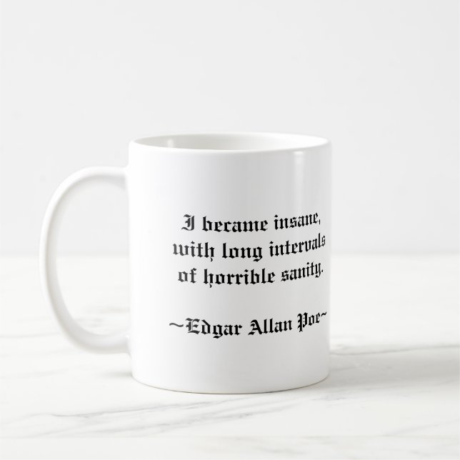 Café Caneca de Edgar Allan Poe (Esquerda)