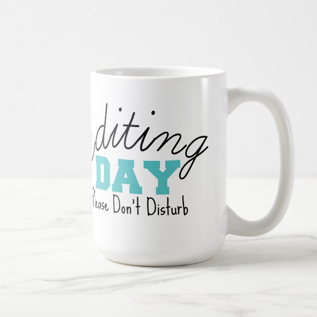 Café Caneca de edição azul do dia (Direita)