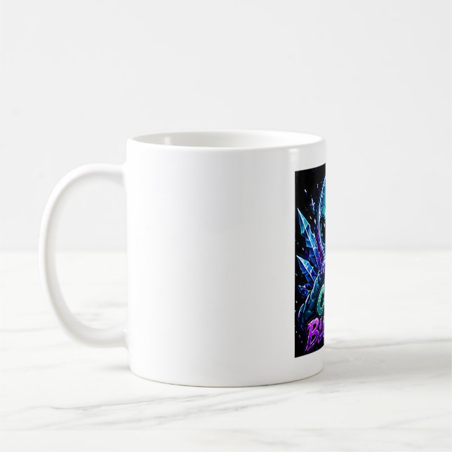 Café Caneca de Emote de Alien de Sangue Frio (Esquerda)