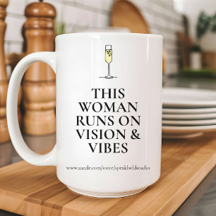 Café Caneca de Empoderamento Personalizada, presente pa