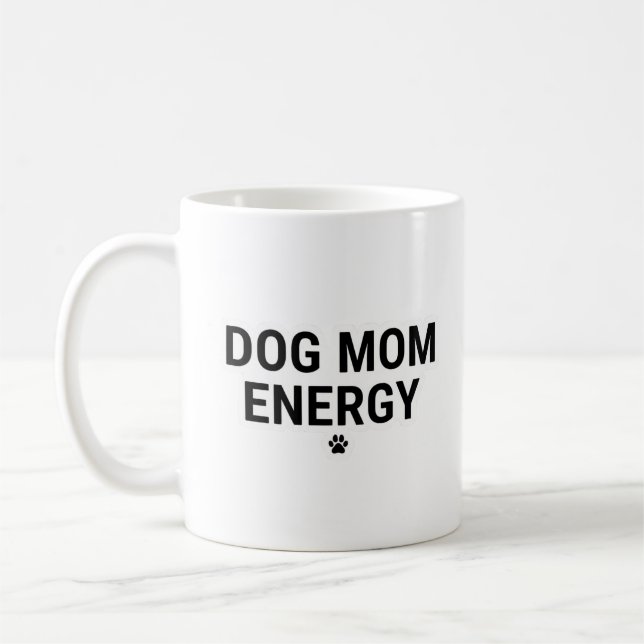 Café Caneca de Energia de Mãe de Cachorro (Esquerda)