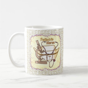 Café Caneca de Enfermeira Pediátrica
