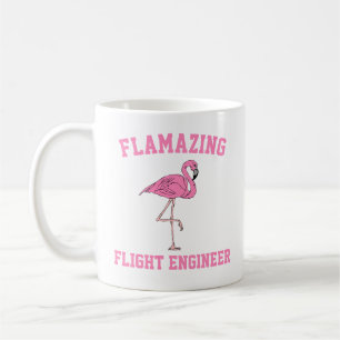 Café Caneca de Engenheiro de Voo Flamazing