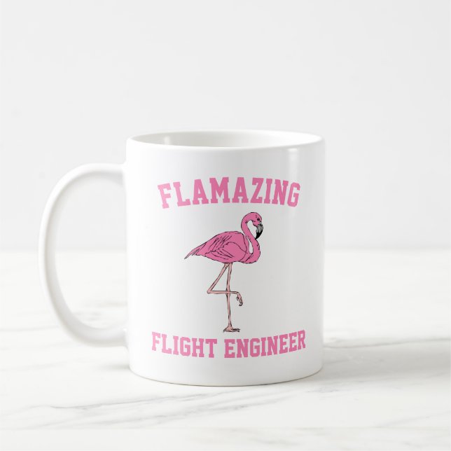 Café Caneca de Engenheiro de Voo Flamazing (Esquerda)