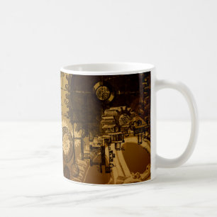 Café Caneca de Engrenagens Mecânicas